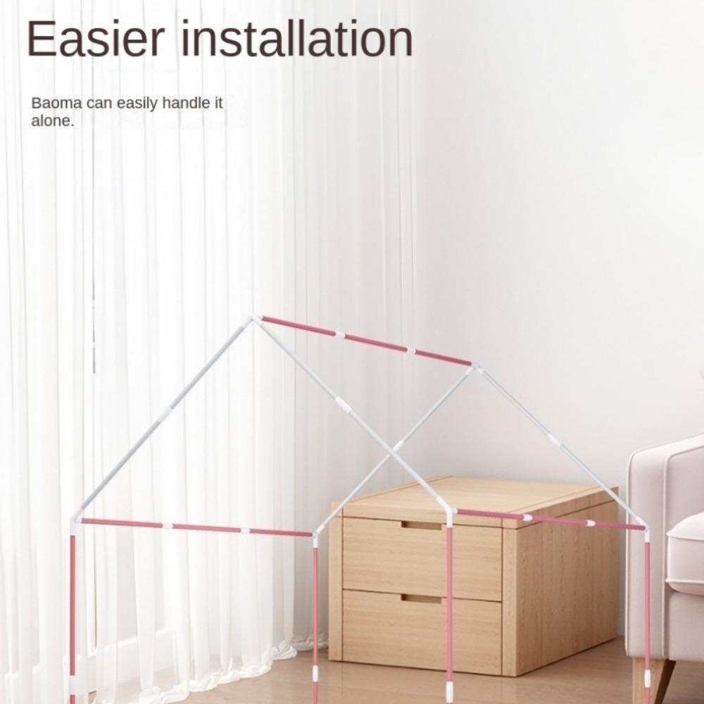 Домик-замок принцессы для игр в помещении и на улице, складной, детская комната, детская игровая палатка, декор