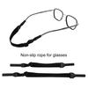Glasses Head Belt Convenient Anti-slip Silicone Regular Fit Fixed Lanyard Accessory