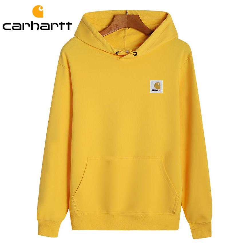 carhartt 2025 New Spring and Autumn Plus-size Thin Style Cloth Sticker Logo Cotton Hooded Couple Hoodie