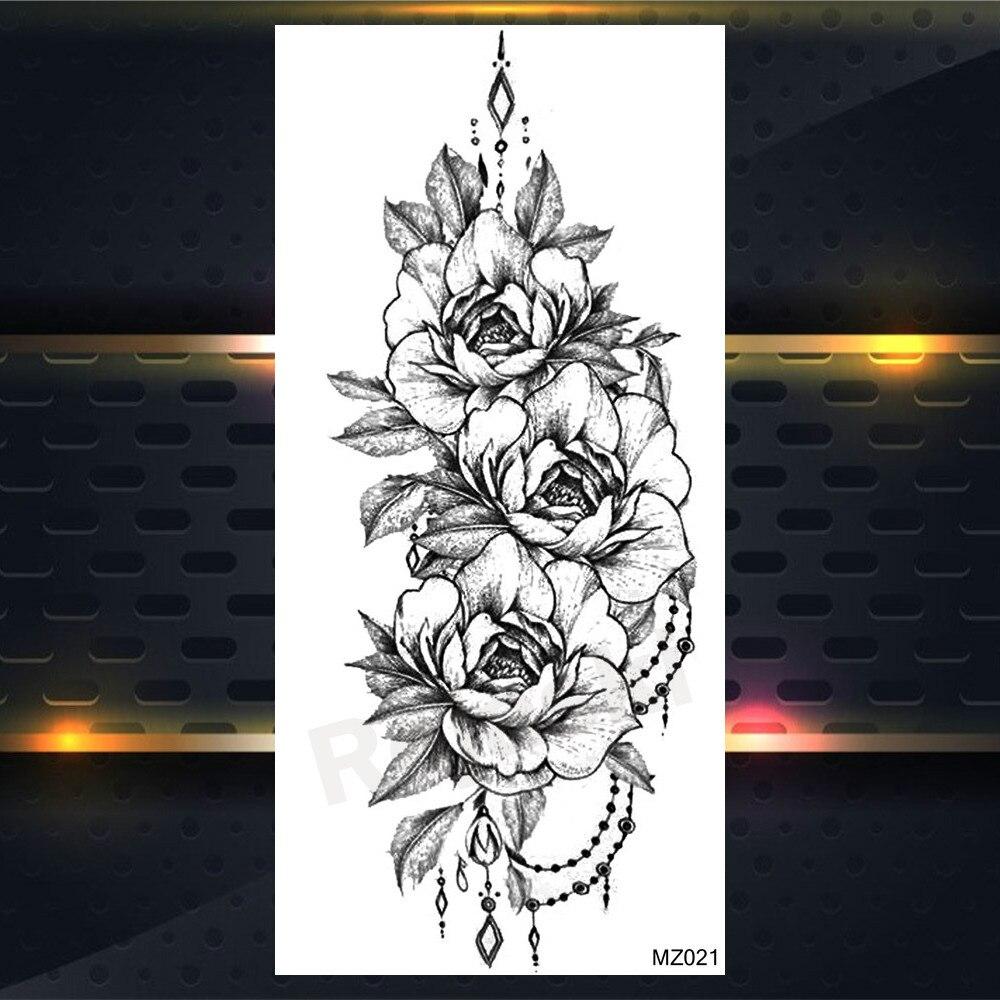 Временные татуировки с изображением орла для мужчин и женщин, волк, черное животное, татуировка, тигр, лесной лось, геометрия, гора, поддельные татуировки, скорпион, руки, руки