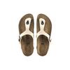 Birkenstock Сандалии Gizeh Birko Flor Graceful узкой посадки 'Жемчужно-белые' Женские 0943873