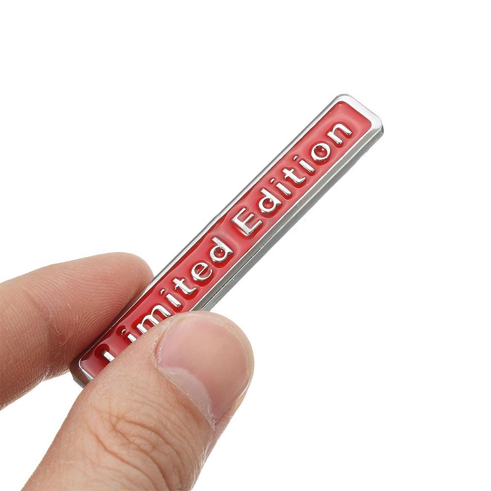 1 шт. Ограниченная серия наклеек для стайлинга автомобиля, наклейка на значок автомобиля, декоративная наклейка на багажник автомобиля, красная наклейка на автомобиль, внешние аксессуары