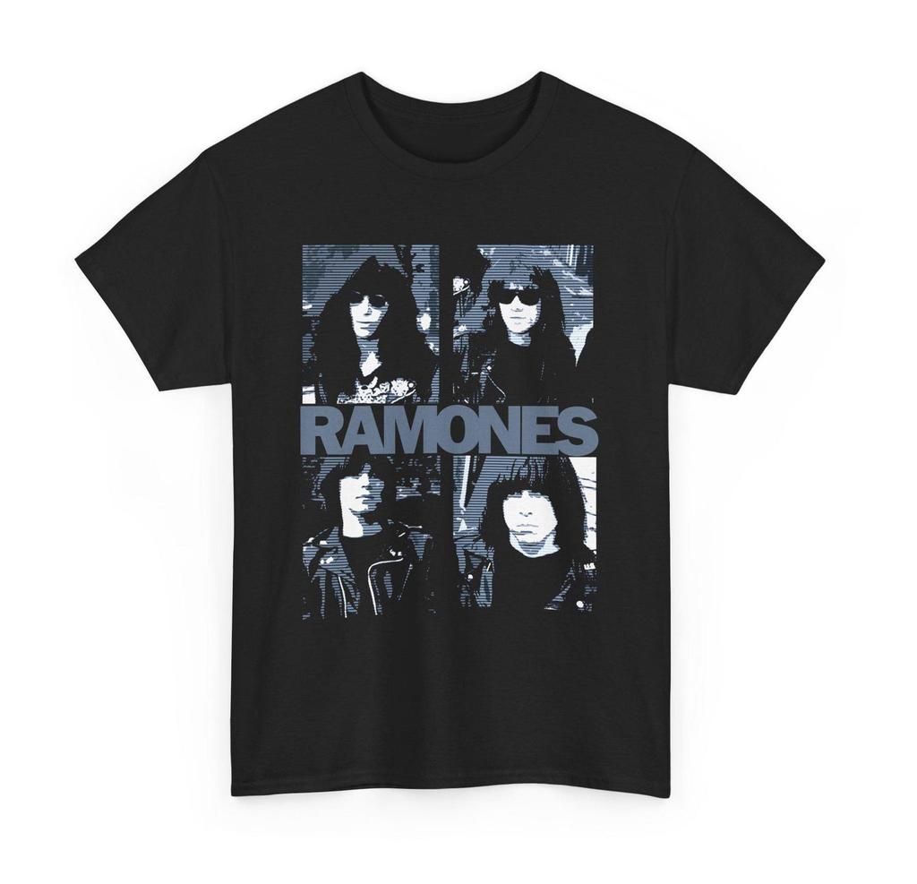 RAMONES members Unisex Heavy Cotton Tee