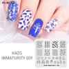 kads Пластины для штамповки ногтей Незрелость 009 Симпатичные зубы Таблетки для медсестры Шаблон изображения Маникюрные инструменты для ногтей Шаблон штампа для дизайна ногтей