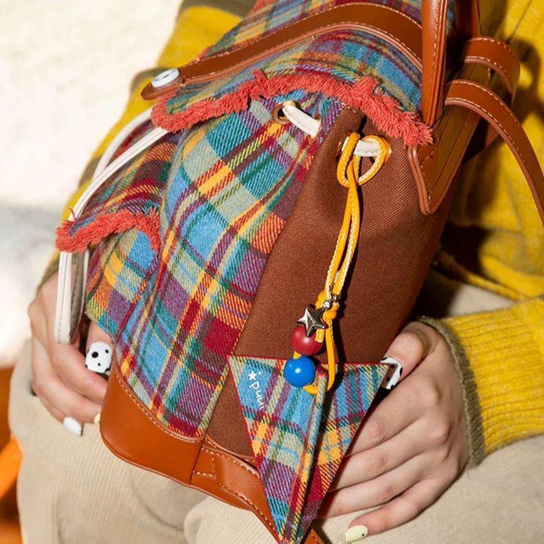 Креативный текстурный брелок-подвеска для сумки: Рюкзак, Украшение для автомобиля и Подвеска-аксессуар