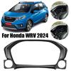 Для Honda WR-V WRV 2024 2025 ABS углеродное волокно приборная панель дисплей измерительная панель декоративная крышка наклейка автомобильные аксессуары