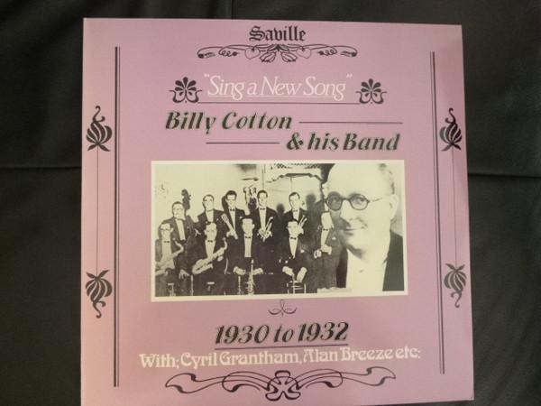 Грампластинка BILLY COTTON & HIS BAND - Sing A New Song - Билли Коттон И Его Оркестр - Billy Cotton And SVL160 Saville Records UK Джаз Б/У