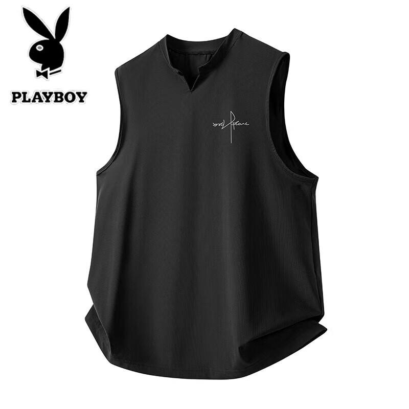 PLAYBOY Мужская летняя спортивная жилетка с эффектом льда, быстросохнущая