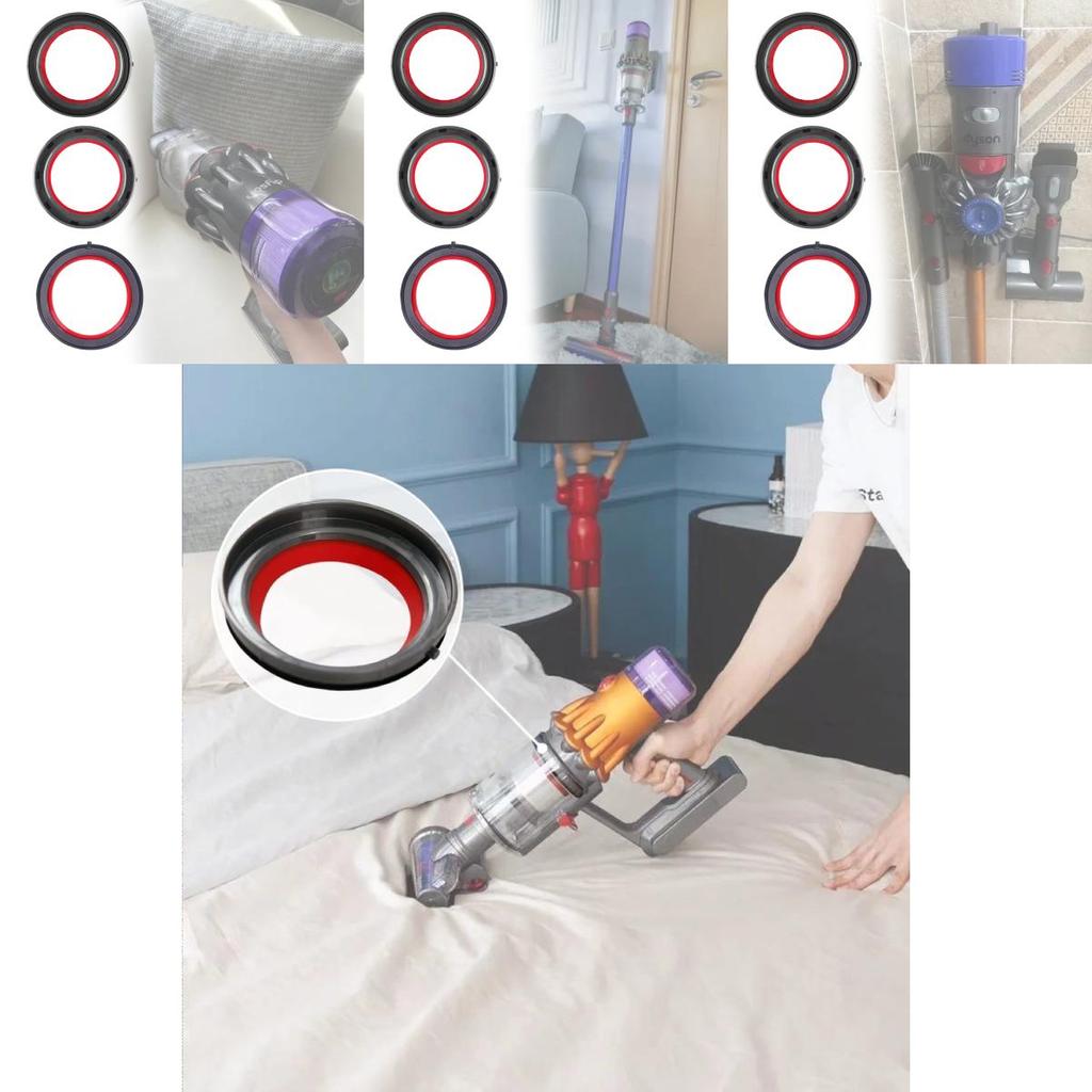 Для Dyson V10 V11 V12 Уплотнительное кольцо Силиконовое фиксирующее кольцо для домашнего использования