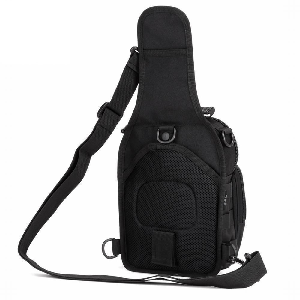 Подходит для iPad, доступен в 7, идеально для кроссбоди, для улицы, черный [PHOENIX IKKI] 4-сторонний дизайн, 4 цвета, камуфляж, водонепроницаемый, дышащий, унисекс,