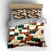Abstract overlapping rectangular shapes. Bedding sets Duvet cover sets Duvet covers Pillowcases(1 * Duvet Cover 2 * Pillowcases without duvet insert)