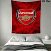 Arsenal logo Wall Hanging Printed Fabric Blanket Decorative Tapestries for Bedroom Living Room Home Decor