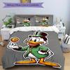 3pcs set Donald Duck1pc of quilt cover+2pcs of pillowcase, no core, print bedding, All Seasons Bedroom Setting118