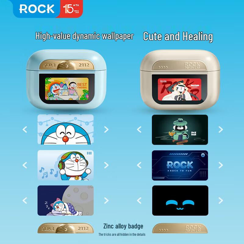 ROCK Doraemon Bluetooth ANC Внутриканальные наушники
