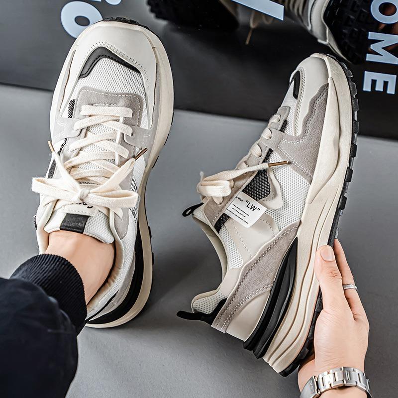 Fashion New Men's Sneaker Mesh Breathable Running Shoes Fashion Outdoor Casual Shoes Luxury Tenis Training Shoes for Men Basketball Shoe