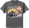 Футболка унисекс с графическим рисунком Nostalgia Classic Cars 50-х годов Drag Racing