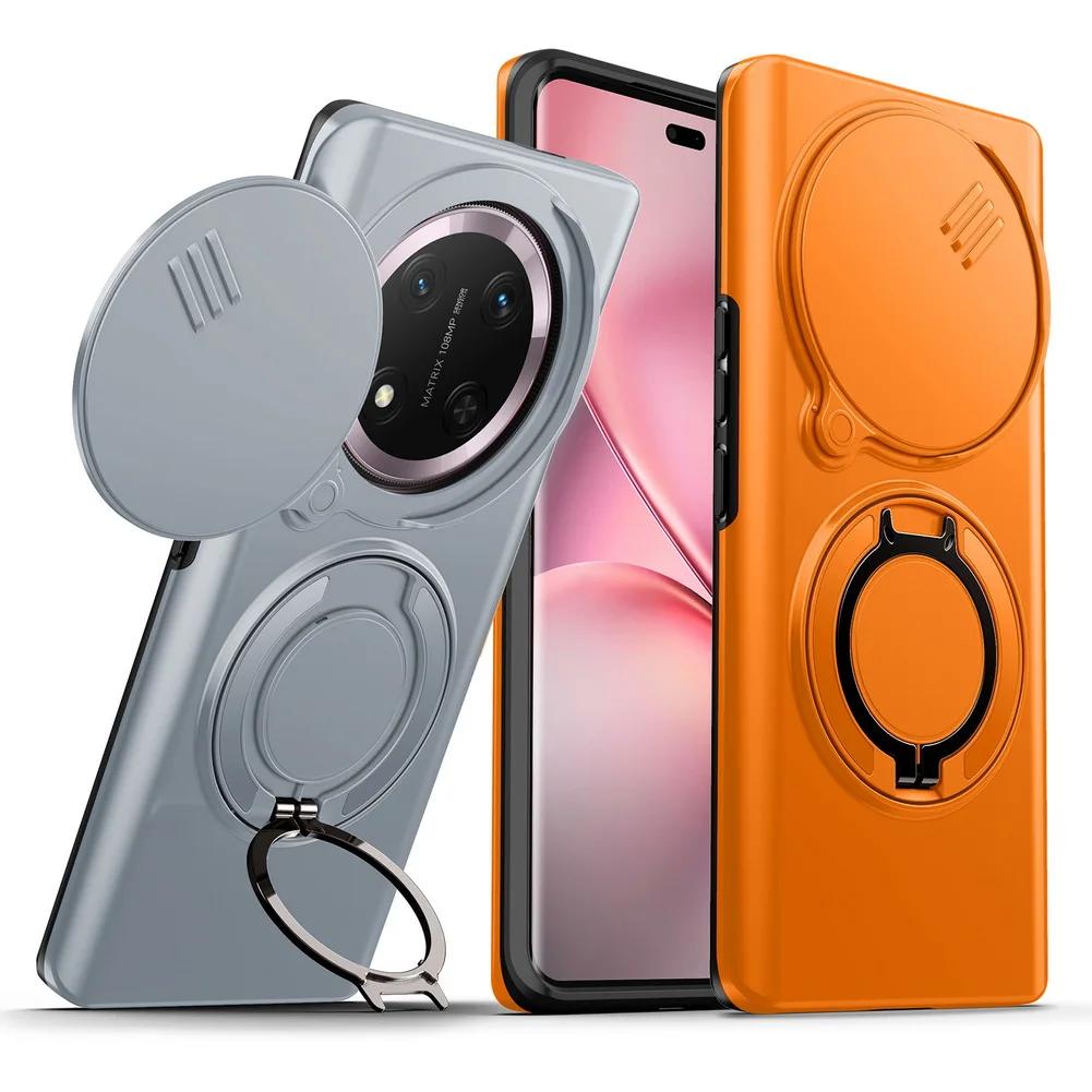 Регулируемый магнитный держатель-подставка Чехол для Honor Magic 8 Lite 7 6 lite honor X9D X9C X9B X9A Двухслойный Полностью защитный чехол