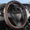 Кожаная накладка на руль автомобиля 37 38 см Для Holden Chevrolet Cruze Malibu Sail Spark Captiva Equinox Trax/Tracker AVEO Lova RV