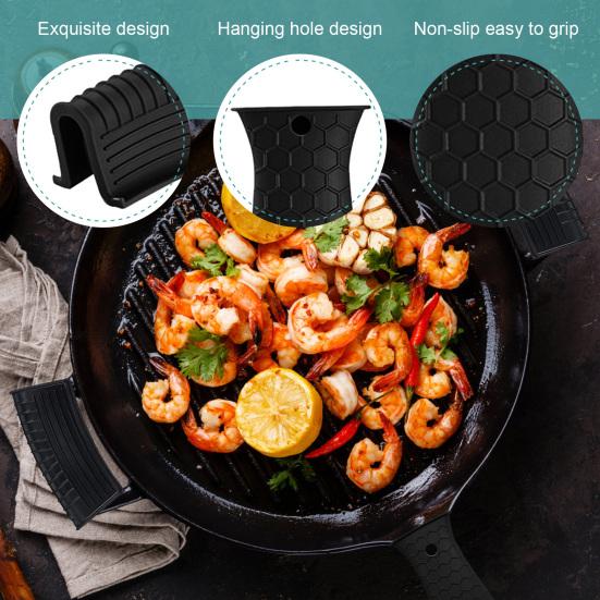 1 комплект, ручка для кастрюли, термостойкая нескользящая противоскользящая ручка для захвата горячей сковороды, тарелка, подъемник для посуды, кухня