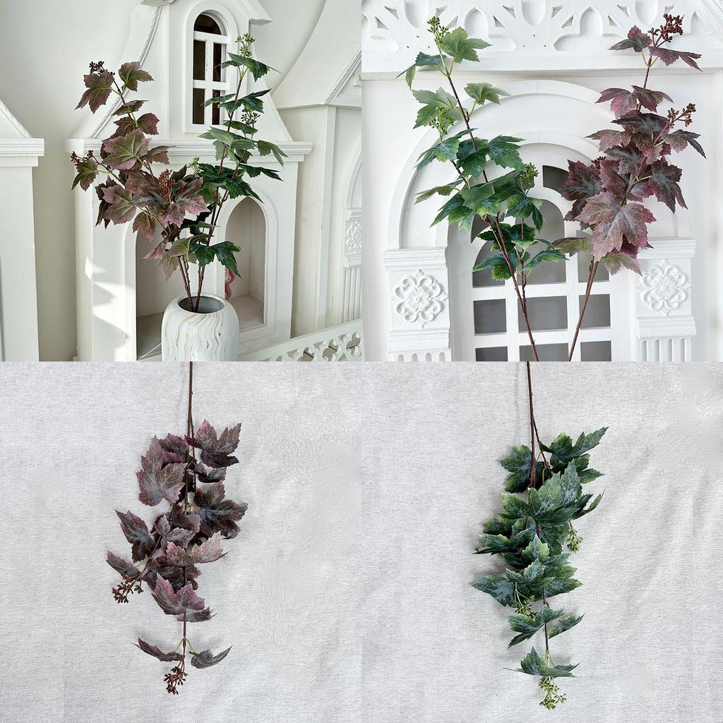 Кленовый декор с шелковистой текстурой для дома, спальни и стилизации мероприятия