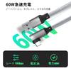 USB Type C Suptopwxm Data Transfer 60W 3A Fast USB Gen2 Type C to Durable Nylon Compatible with Devices with Ports such as and Game Consoles Cable,