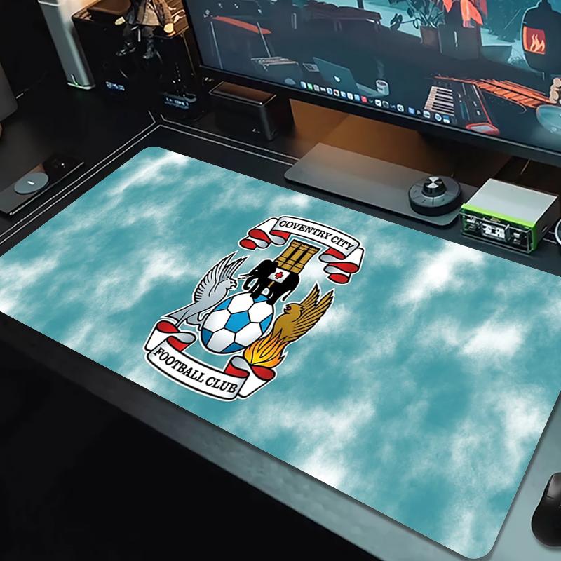 Coventry City Football Club Mouse Pad Large Gaming Table Cushion Non-slip Laptop Tablet Big Mousepad XXL Mat Mini PC Playmat With Lock edge_xia