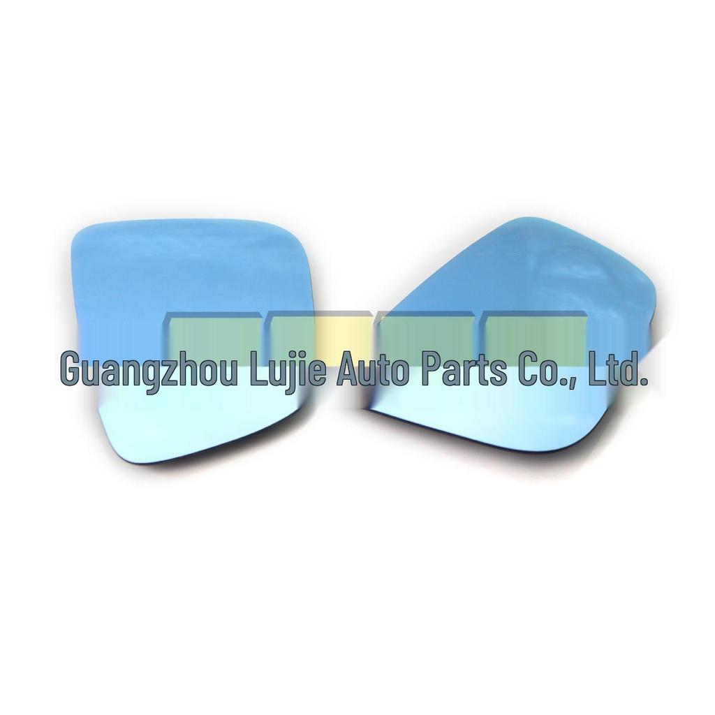 Compatible Rearview Mirror Lens White/Blue for BMW G30 7 Series 51167445413