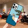 Пляж Surfinga Чехол для телефона с доской для серфинга и волной Для iPhone 17 Air 16 15 14 Plus apple 16 11 12 13 Pro Max coque
