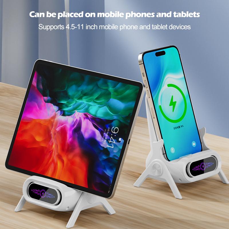 Desktop Wireless Fast Chargers Universal Mobile Phone Fast Charging Bracket For Phone Tablet Supports Full Brand Lazy Chair