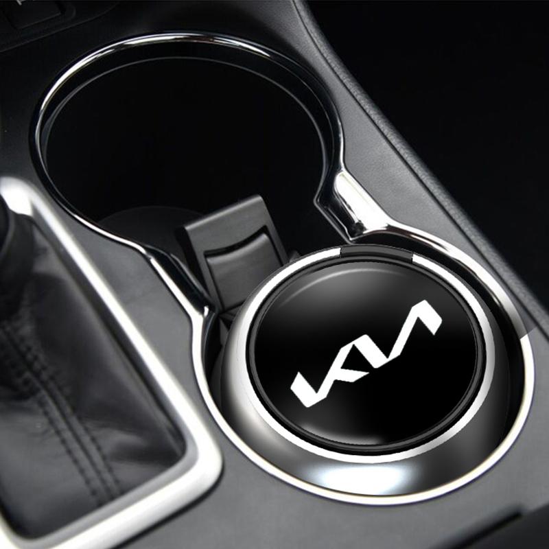 AABJM1 Portable car ashtray with indicator light For New Kia KN Ceed Rio ProCeed Niro Morning Stonic Optima Forte 5 3 4 K7 K5 K8 K3 K9