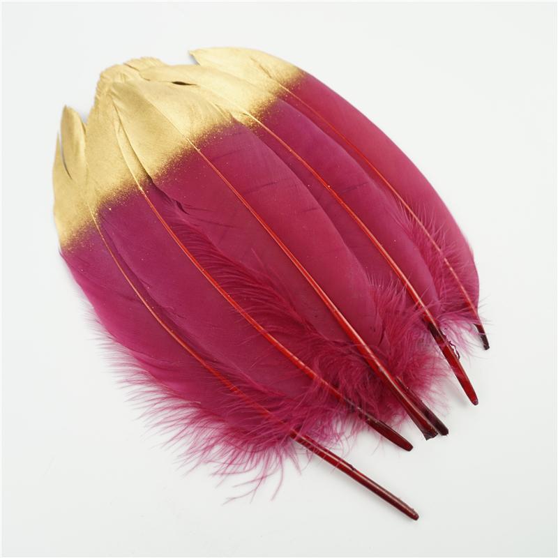 10 шт. Золотое гусиное перо 15-20 см Серебряные лебяжьи перья Аксессуары для ловца снов DIY Создание украшений Перо Праздничные украшения