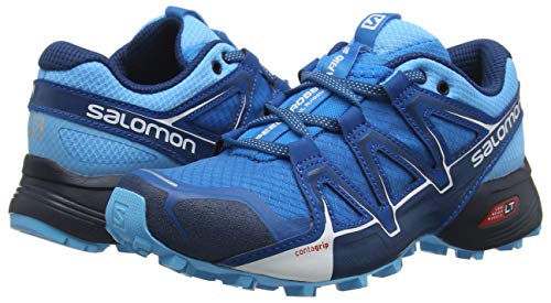 Женские кроссовки для трейлраннинга Salomon SPEEDCROSS VARIO 2, размер 24.0 см, Hawaiian Surf/Aquarius/Mykonos Blue, L40071400