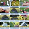 1 Person Camping Tent for Cot Lightweight Water-resistant Tent for Outdoor Camping Backpacking