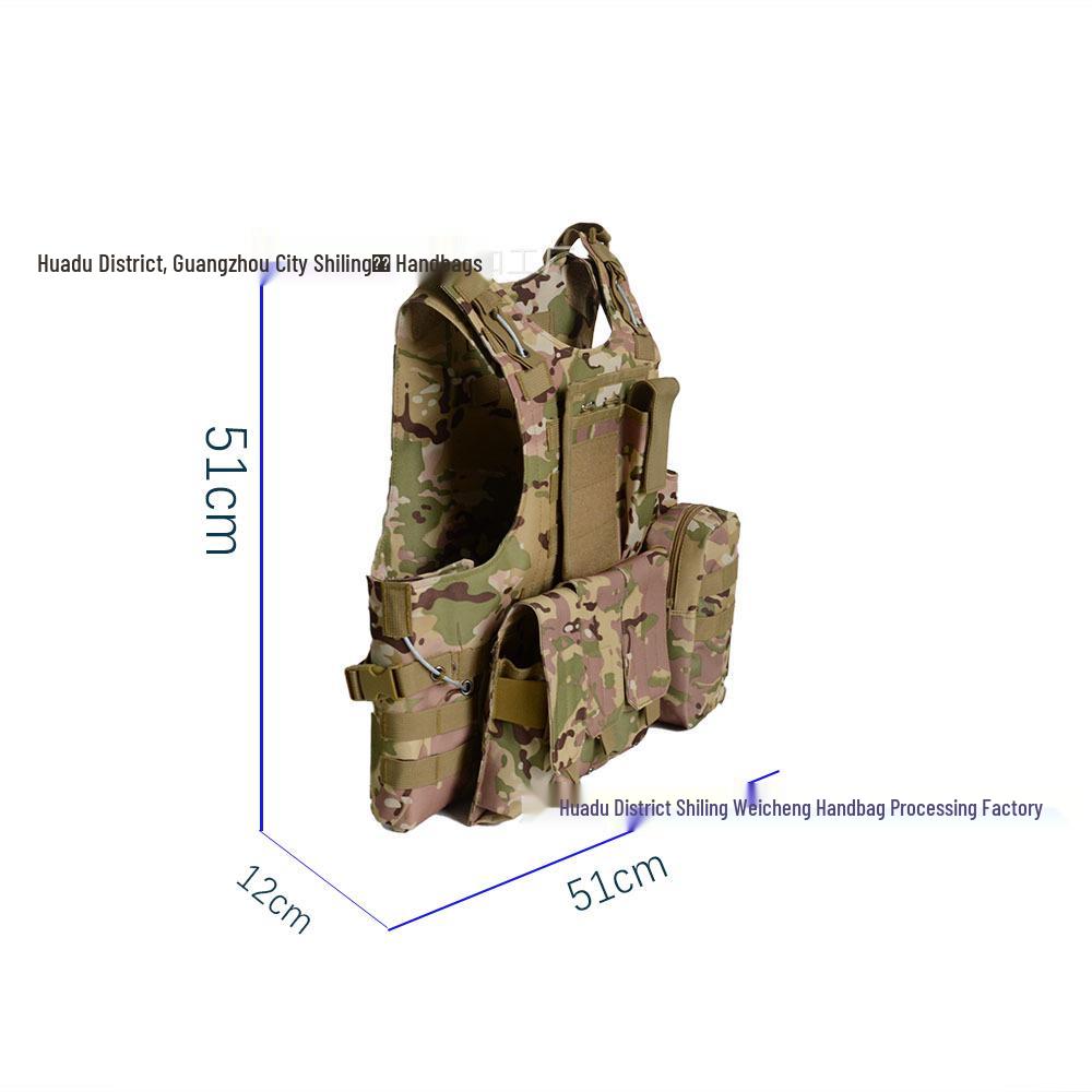 Amphibious Python Camouflage Molle System Tactical Cycling Vest
