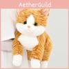Plush Cat Toy Cartoon Stuffed Animal Doll Cute Kids Birthday Gift Decoration