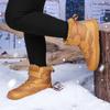 Модные широкие детские зимние сапоги-босоножки, теплые зимние ботинки для девочек, уличная ходьба, нескользящая детская обувь, кроссовки для девочек и мальчиков