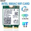 Intel 9560 dual band 2.4g/5GHz wireless bluetooth 5.0 802.11ac m.2 cnvi Intel 9560ngw Wi-Fi card 3