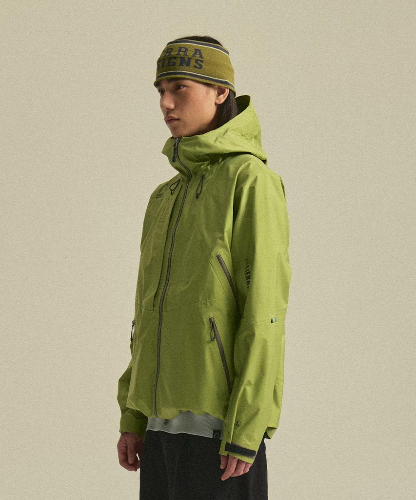Sierra Designs Basalt 3-Layer Jacket Green