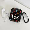 Чехол для Airpods Pro3 3 4 1 Pro2 Pro 2 Чехлы для наушников Чехол Цветное Сердце Любовь