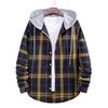 Autumn Style Son Hooded Shirt Men's Style Loose Long Sleeve Top