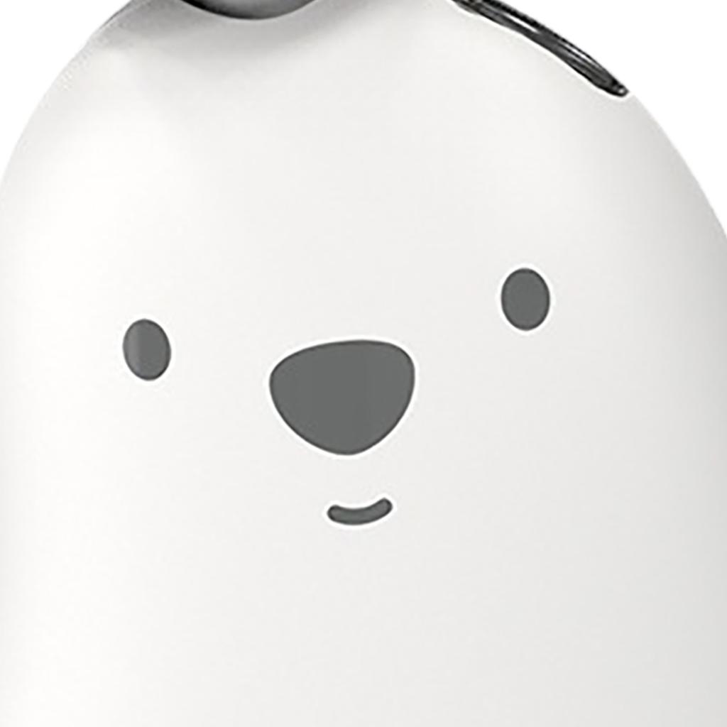 Электрическая детская пилочка для ногтей Безопасная USB-зарядка с 6 шлифовальными головками Детская пилочка для ногтей для домашнего ухода за ногтями младенца Белая