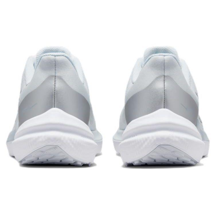Nike Air Winflo 9 White Pure Platinum Женские кроссовки Particle-Grey Metallic-Silver DD8686-100