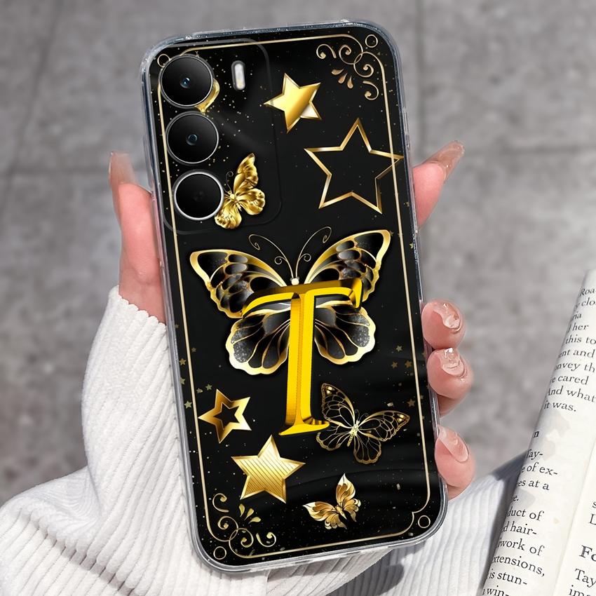 Чехол для телефона Realme C71 C67 C65 C63 C61 C55 C53 C35 C85 Pro C75 C75x Красивое Сердце с Буквами Мягкий Корпус Прозрачный ТПУ Силикон Противоударный Чехол