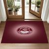 Aberdeen FC Design Crystal Velvet Rug Soft Decorative Mat for Bedroom Entrance