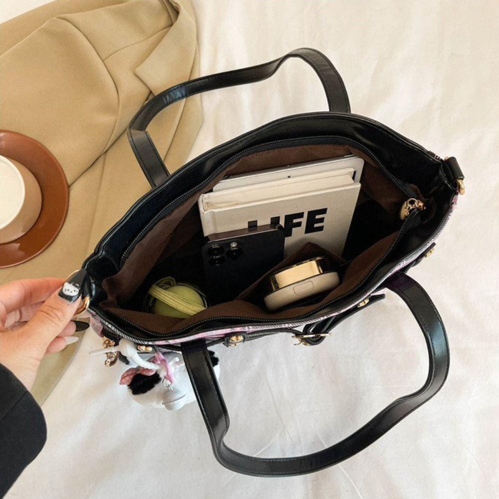 Y2K Cartoon Anime Itabag Large Capacity Transparent Shoulder Bag Creative JK Crossbody Bag Outdoor