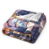 Umamusume Pretty Derby Anime Blankets Velvet All Season   Multifunction Super Soft Throw Blanket for Bed Office Bedspreads