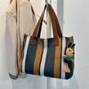 Сумка Mori Oblique Span Canvas большой вместимости, женская модная повседневная сумка через плечо, сумка-тоут для поездок на работу и обратно