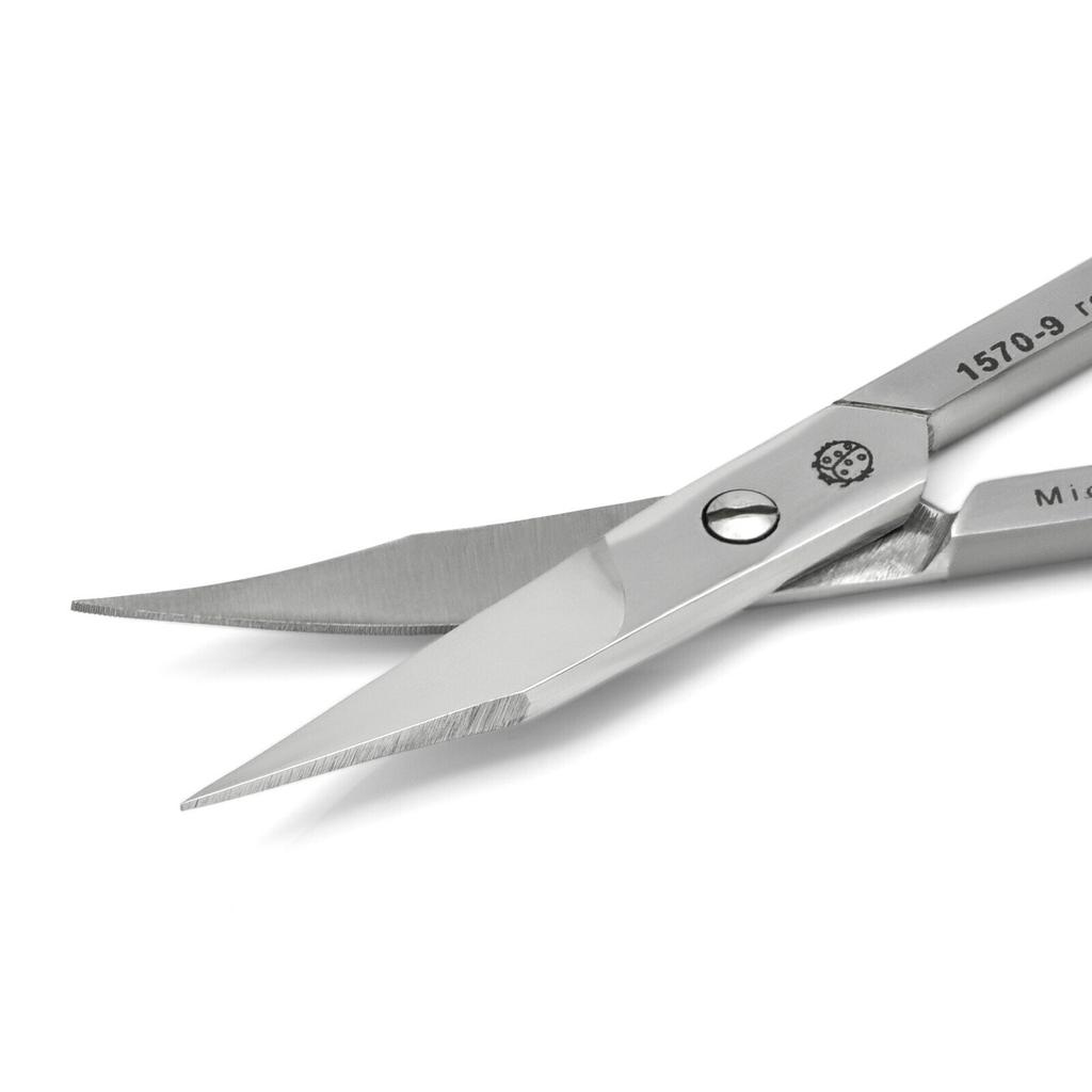 Комбинированные ножницы для ногтей 2-в-1 Hans Kniebes Sonnenschein с башенными лезвиями для кутикулы, нержавеющая сталь