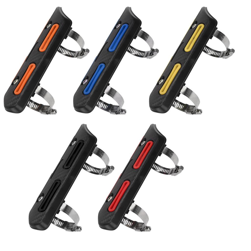 Теплозащитный экран выхлопной трубы, изоляционный чехол для 4-тактных мотоциклов, квадроциклов, UTV, внедорожников