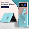 Кожаные чехлы-браслеты Ebesfous для Samsung Galaxy Z Flip 4 Flip 3, контрастный противоударный чехол для Z Flip 4 3, новинка 2023 года